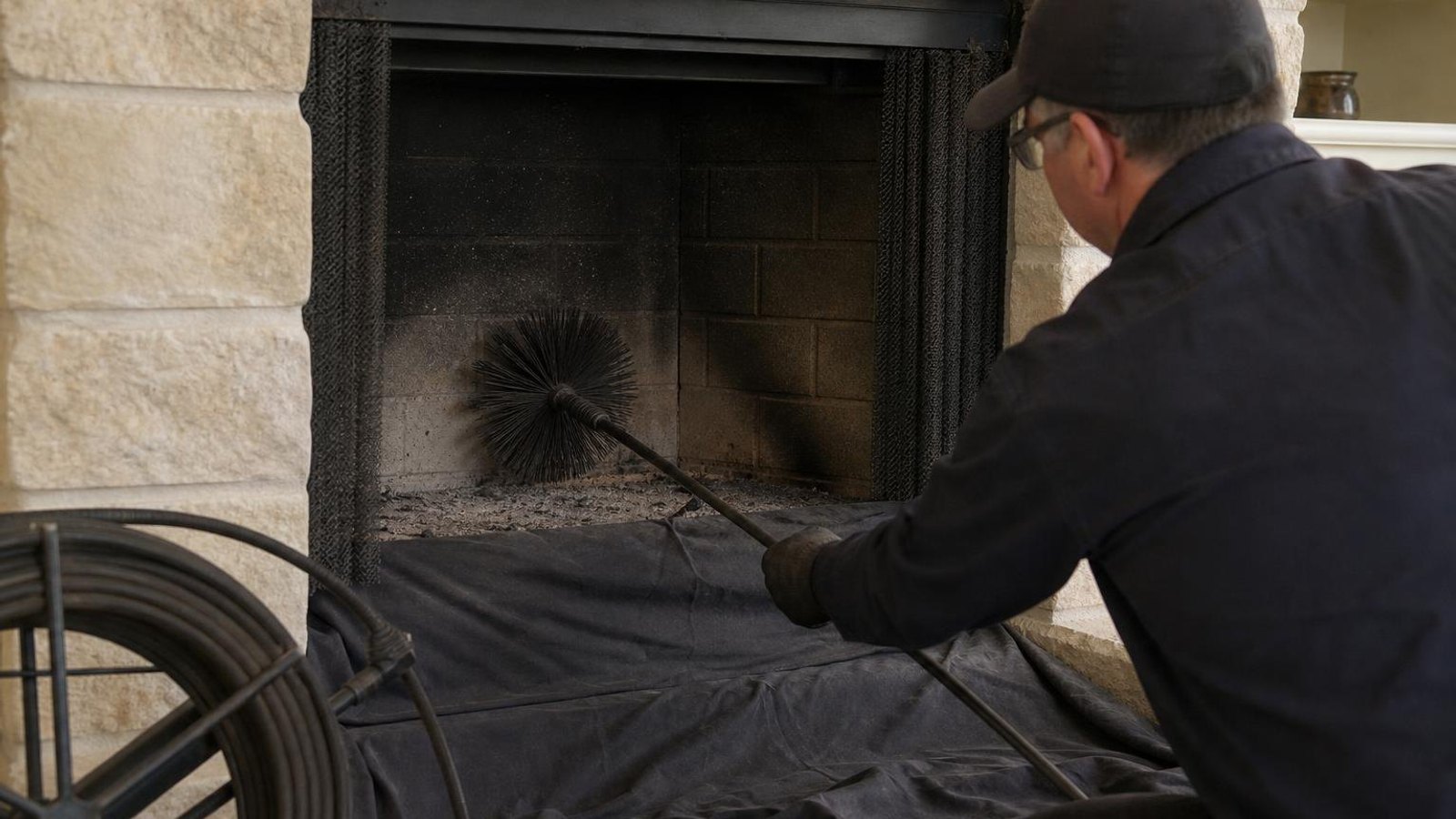 Practical chimney sweep & inspection in Schertz